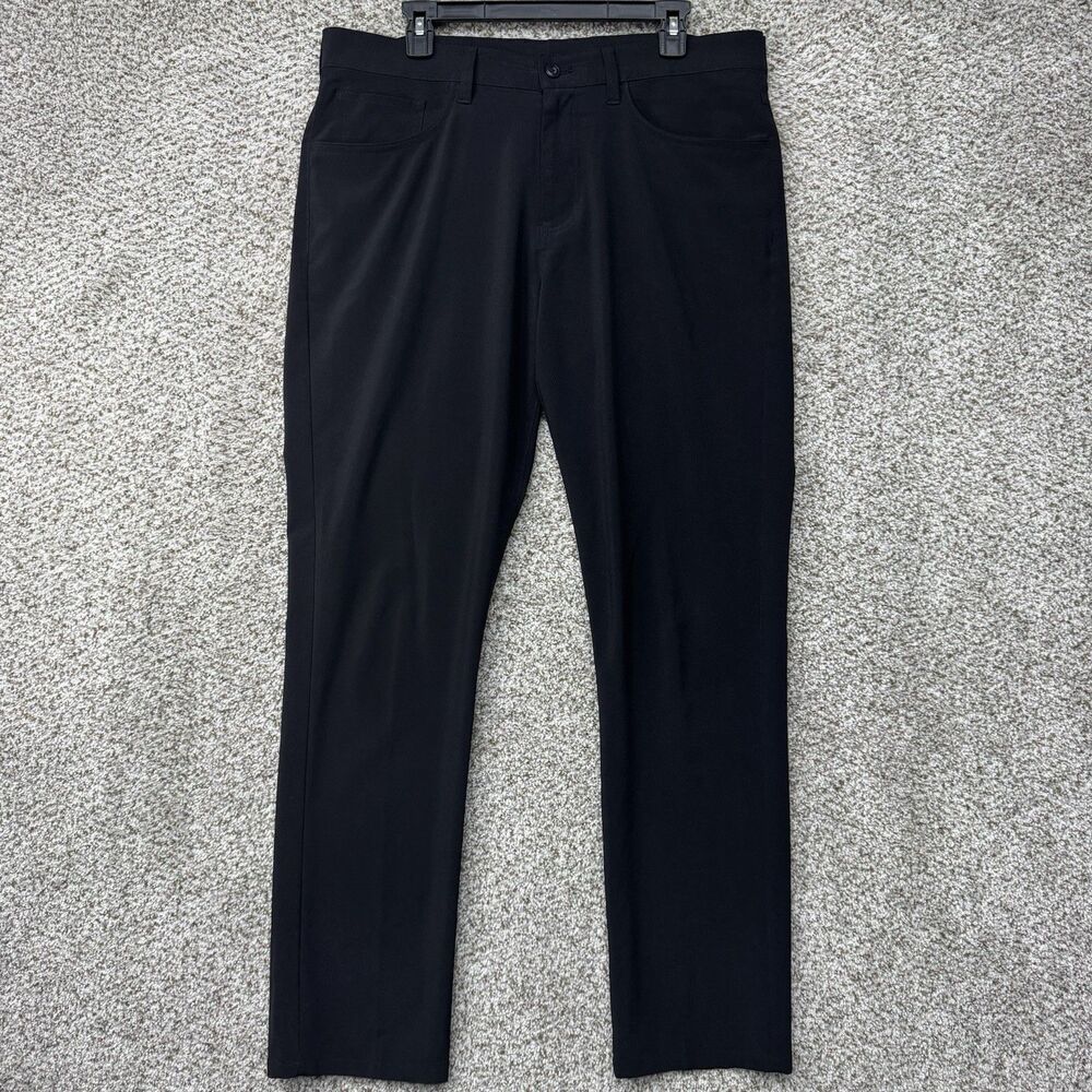 Ben Hogan Performance Pants Men's 34x32 Black Performance Active 4-Way Stretch